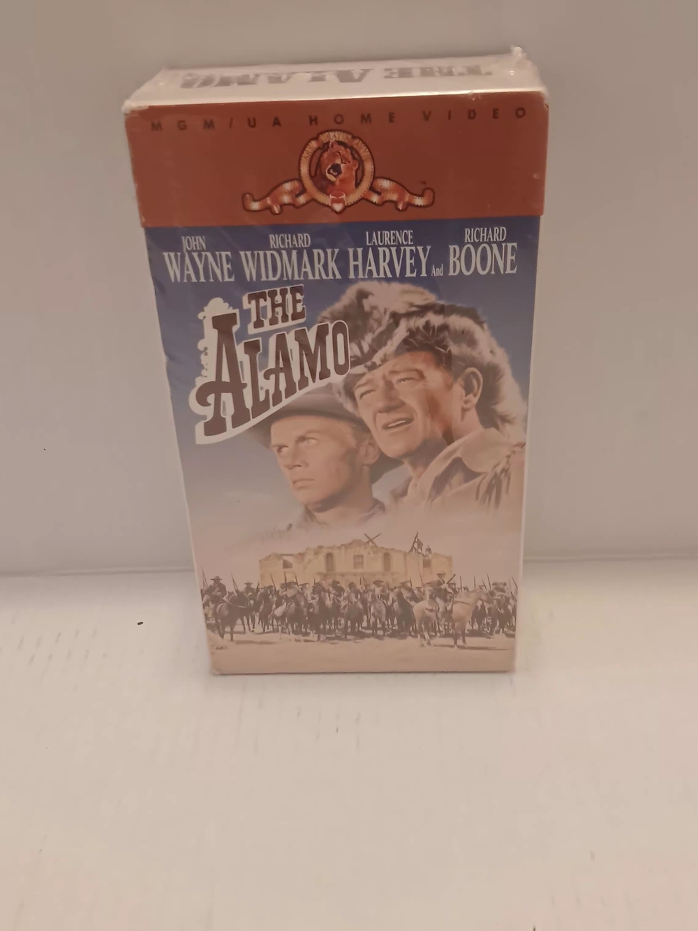MGM The Alamo VHS Tapes 2 Pk New Sealed 1992 Set John Wayne 1960 Video Transfer
